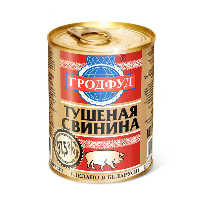 Свинина тушеная ГРОДФУД